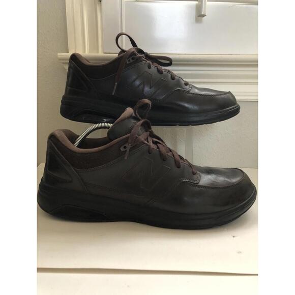 New Balance 813 Mens Size 12 D Shoes Brown Leather WalkingR
